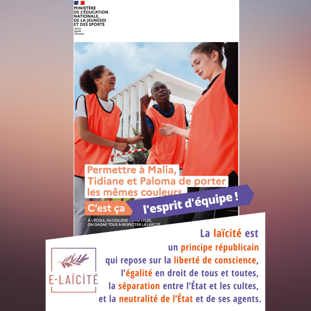 Campagne Laïcité à l école E Laïcité