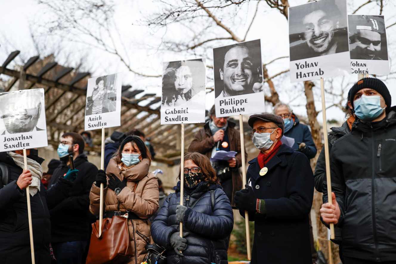 rassemblement contre l'antisémitisme